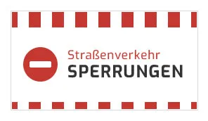 Straßenverkehr - Sperrungen
