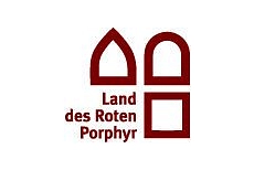 Land des Roten Porphyr Logo klein Land des Roten Porphyr Logo klein