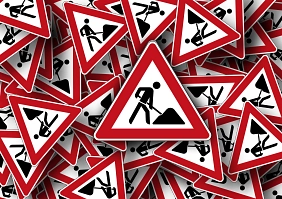 Verkehrszeichen Baustelle © Pixabay